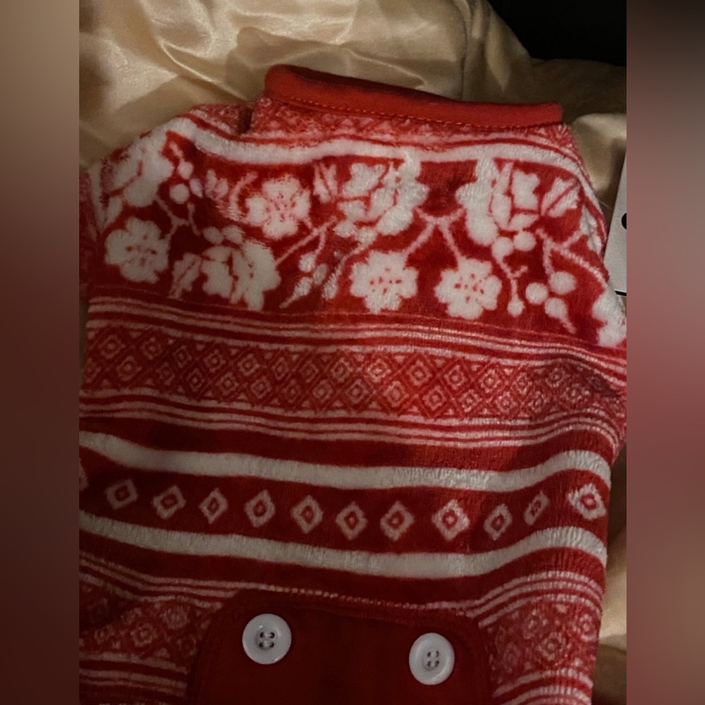 Bee & Willow NWT NEW Dog Small Pajamas #8521 - Picture 4 of 10